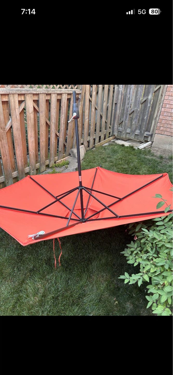 9' PB Tilt Hexagon Umbrella Sunset - photo 2
