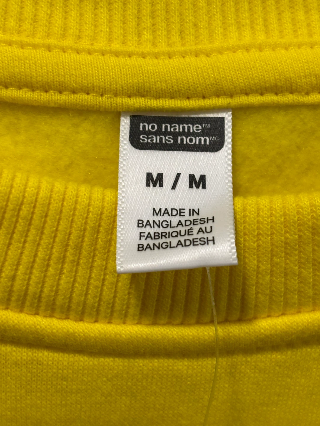no name sweatshirt for sweating VIRAL YELLOW CANADA EXCLUSIVE ! - photo 4