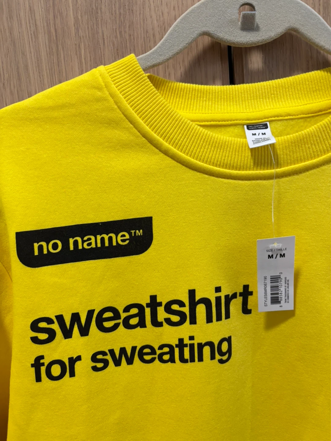 no name sweatshirt for sweating VIRAL YELLOW CANADA EXCLUSIVE ! - photo 2