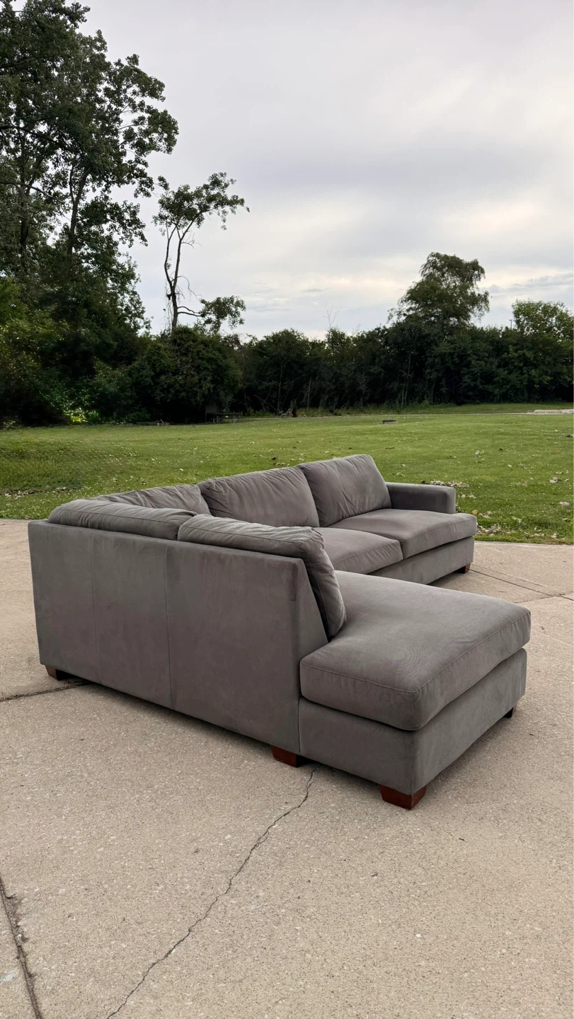 Gray Sectional Sofa With Free Delivery - photo 4