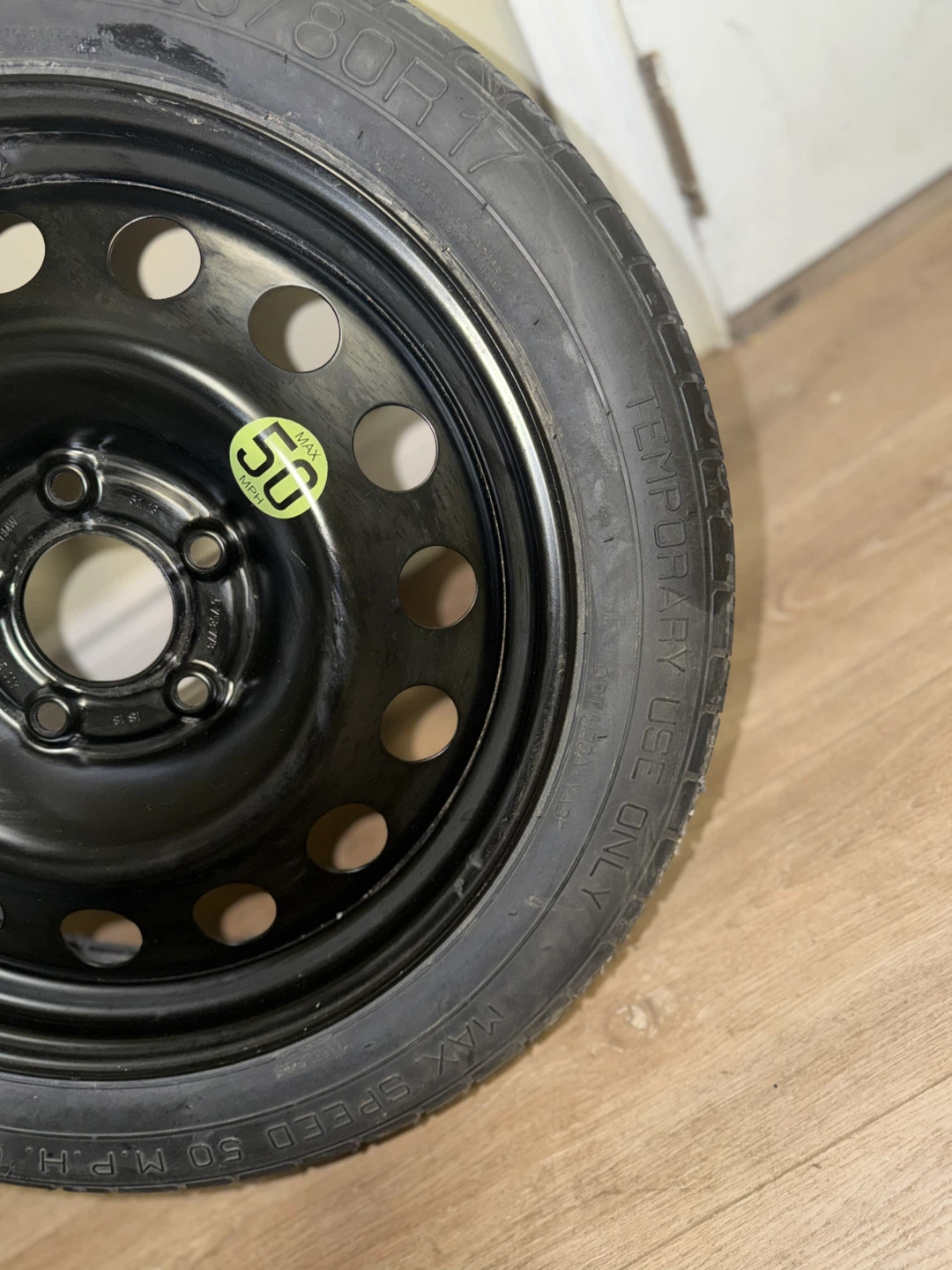 Kumho Temporary Spare Tire T125/80R17 - photo 3