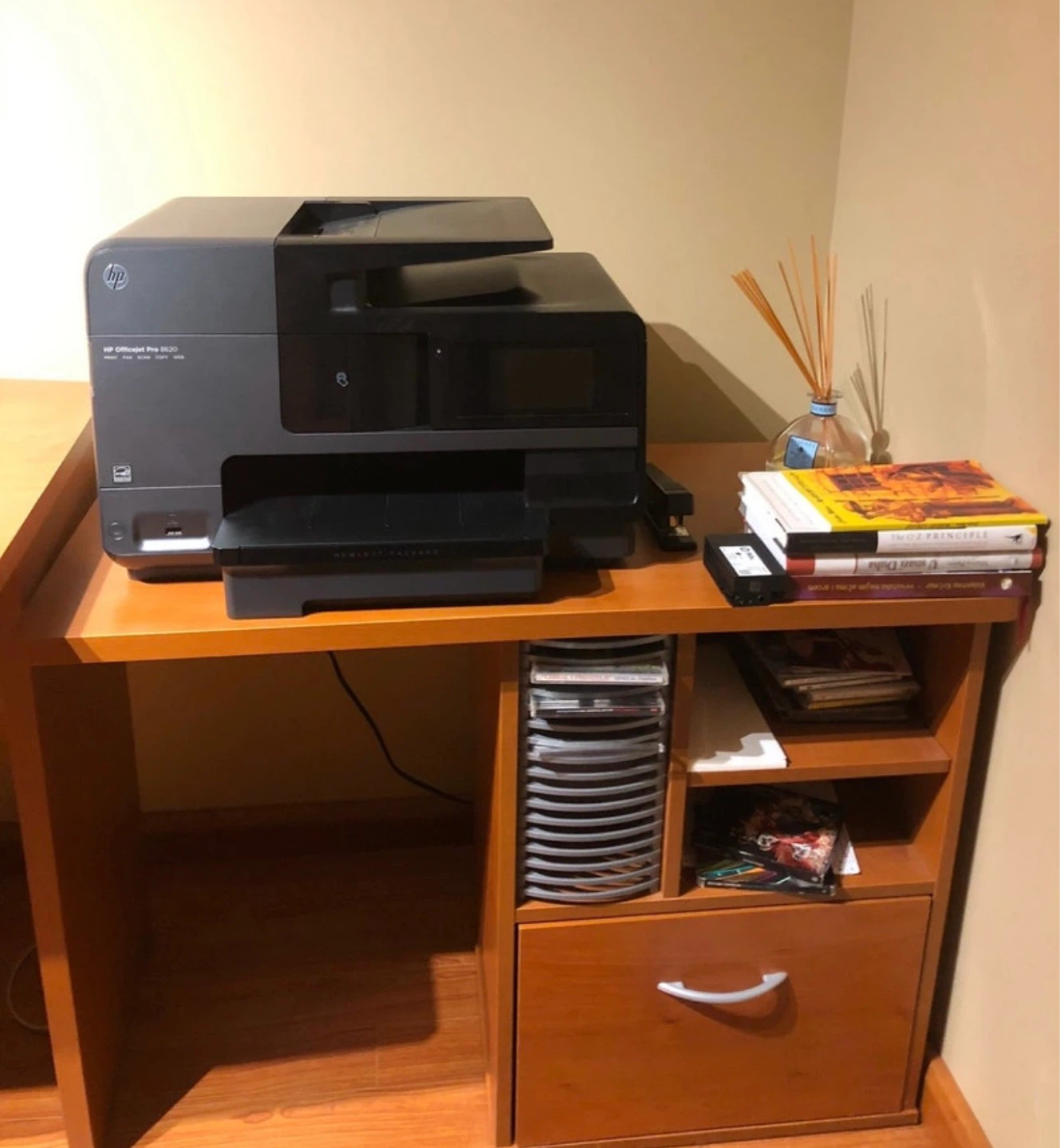 Office Desk with Keyboard Tray and Storage - photo 3