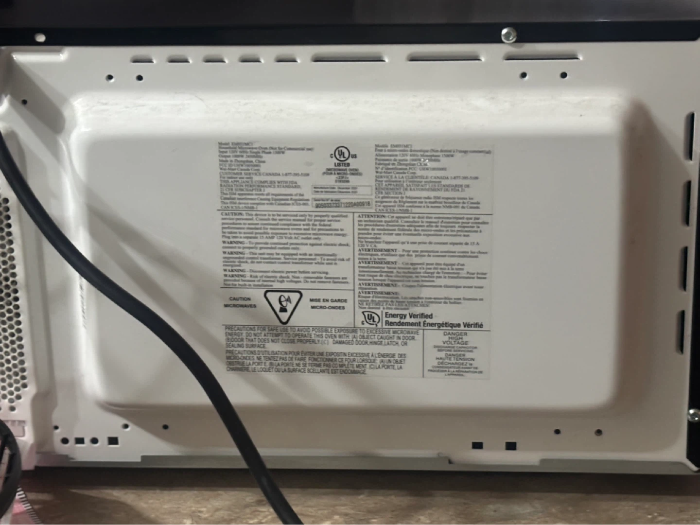 Hamilton Beach Microwave Oven - photo 3