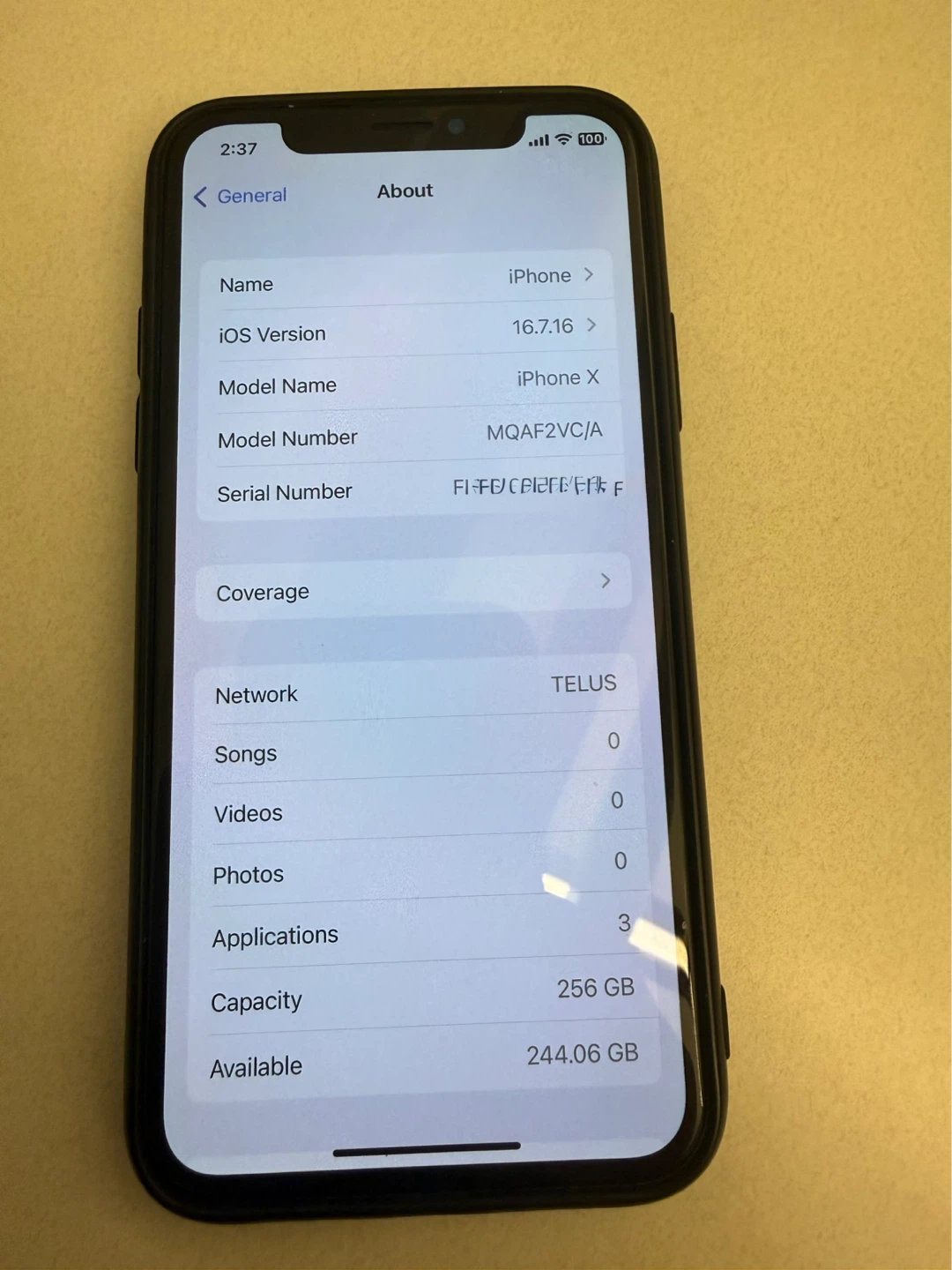 Apple iPhone X 256 GB - photo 3