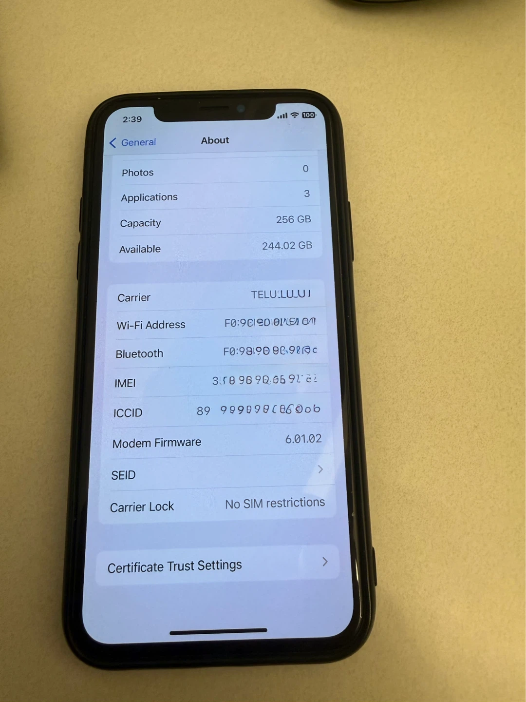 Apple iPhone X 256 GB - photo 2
