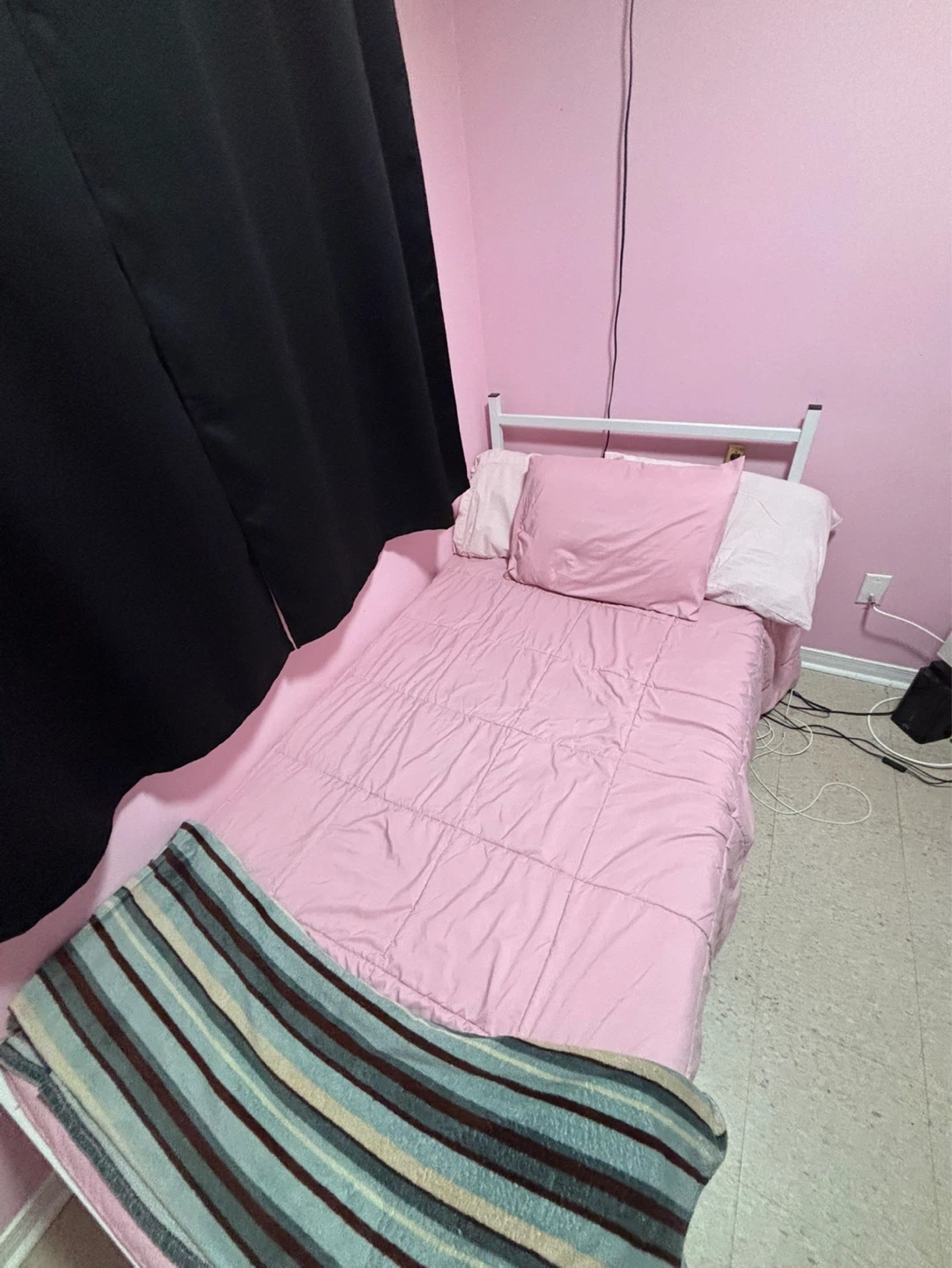Twin Bed Frame with Headboard