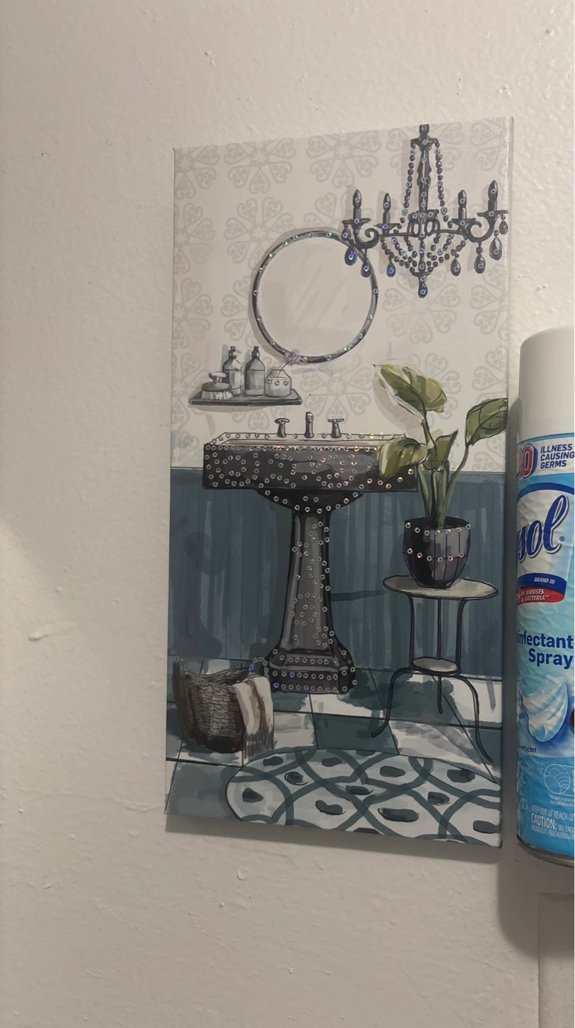 ⚽ Bathroom Vanity Wall Art - photo 2