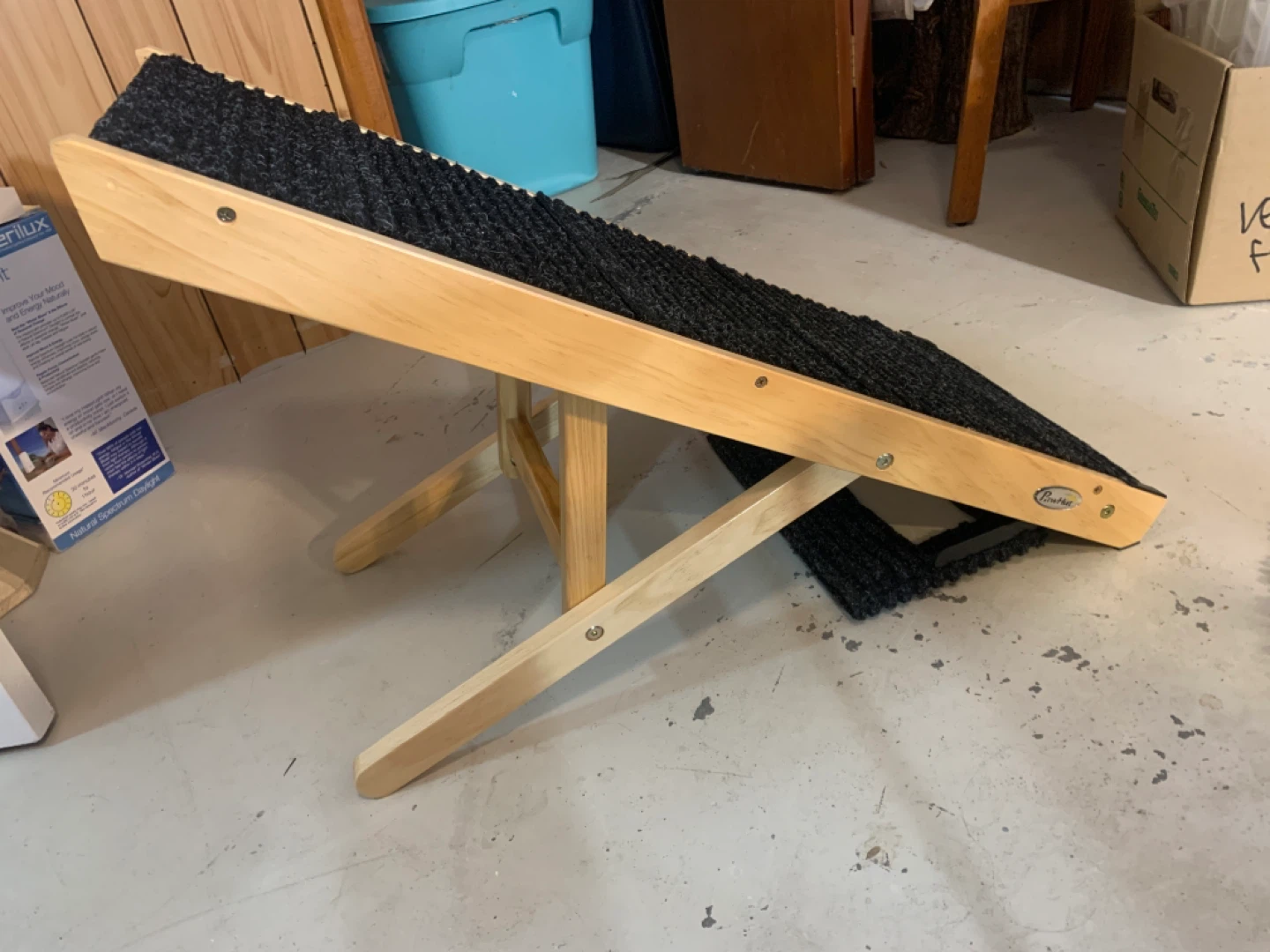 PawHut Wooden Pet Ramp - photo 2