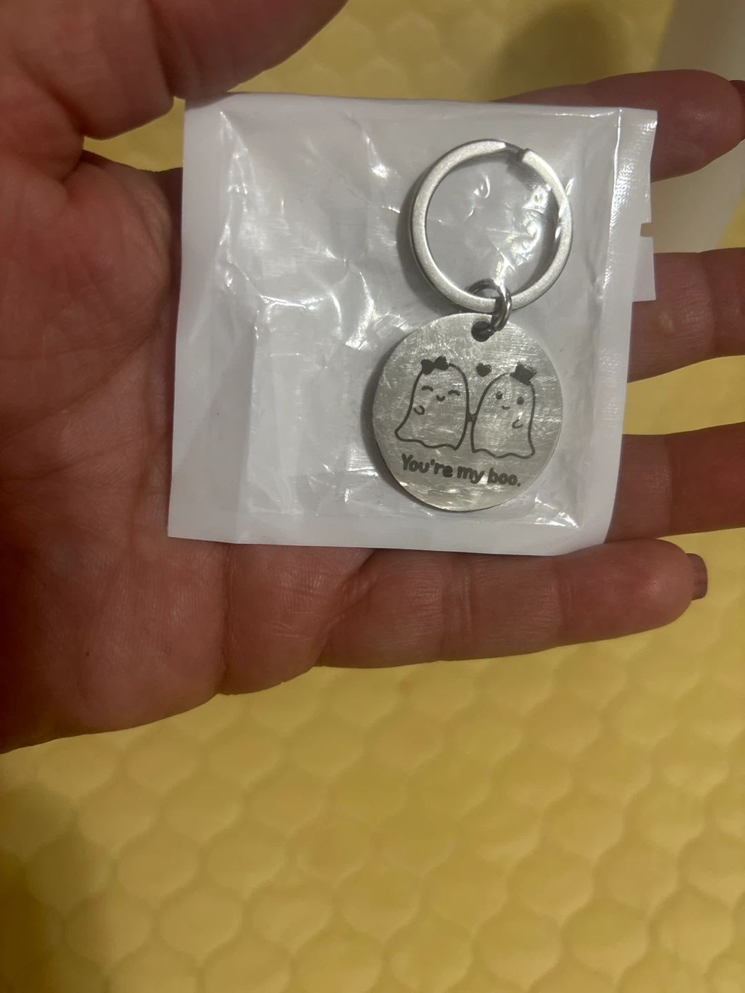 ⚽️ Cute Ghost "You're My Boo" Keychain