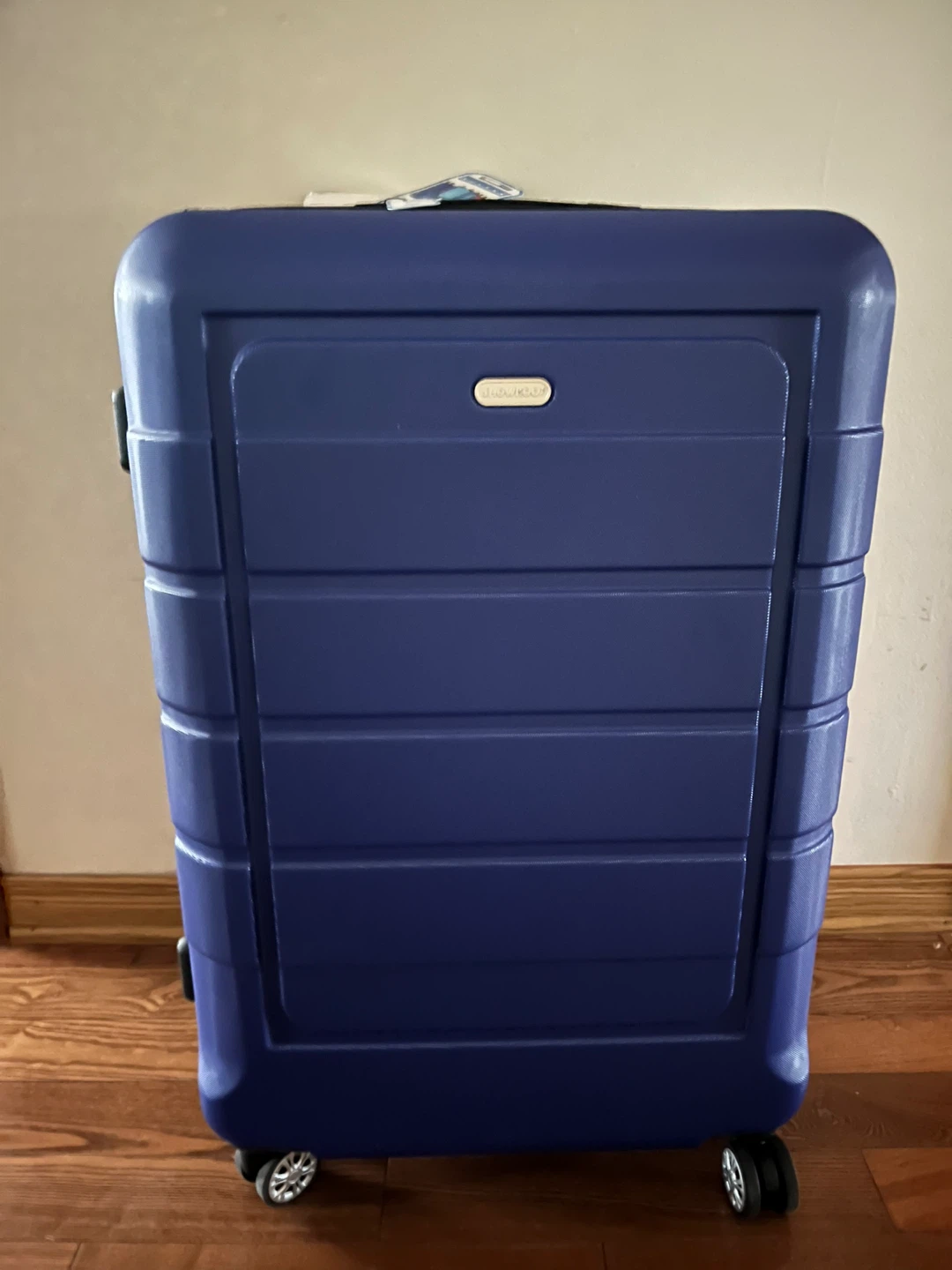 SHOWKOO Blue Hardside Spinner Luggage