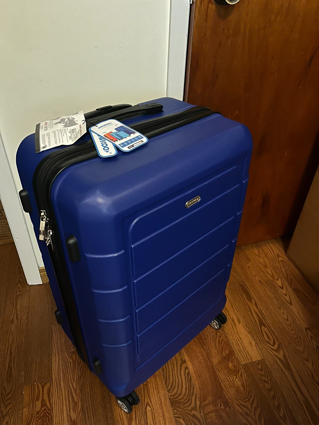 SHOWKOO Blue Hardside Spinner Luggage - photo 2
