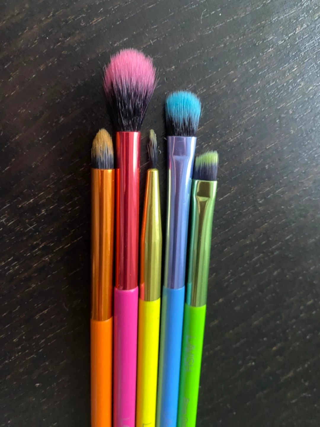 Lavish Neon Eye Brush Set 5pc - photo 3