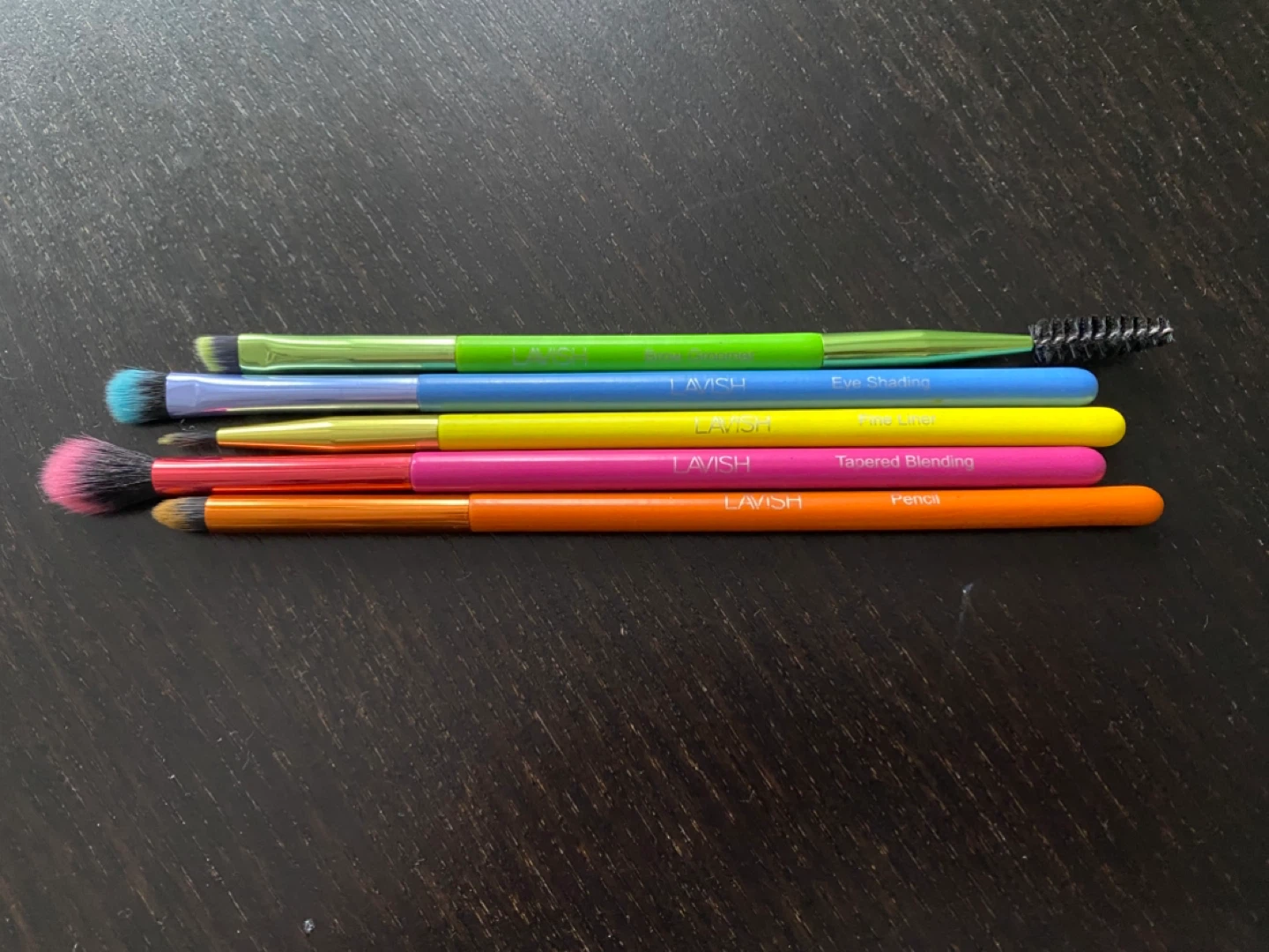 Lavish Neon Eye Brush Set 5pc