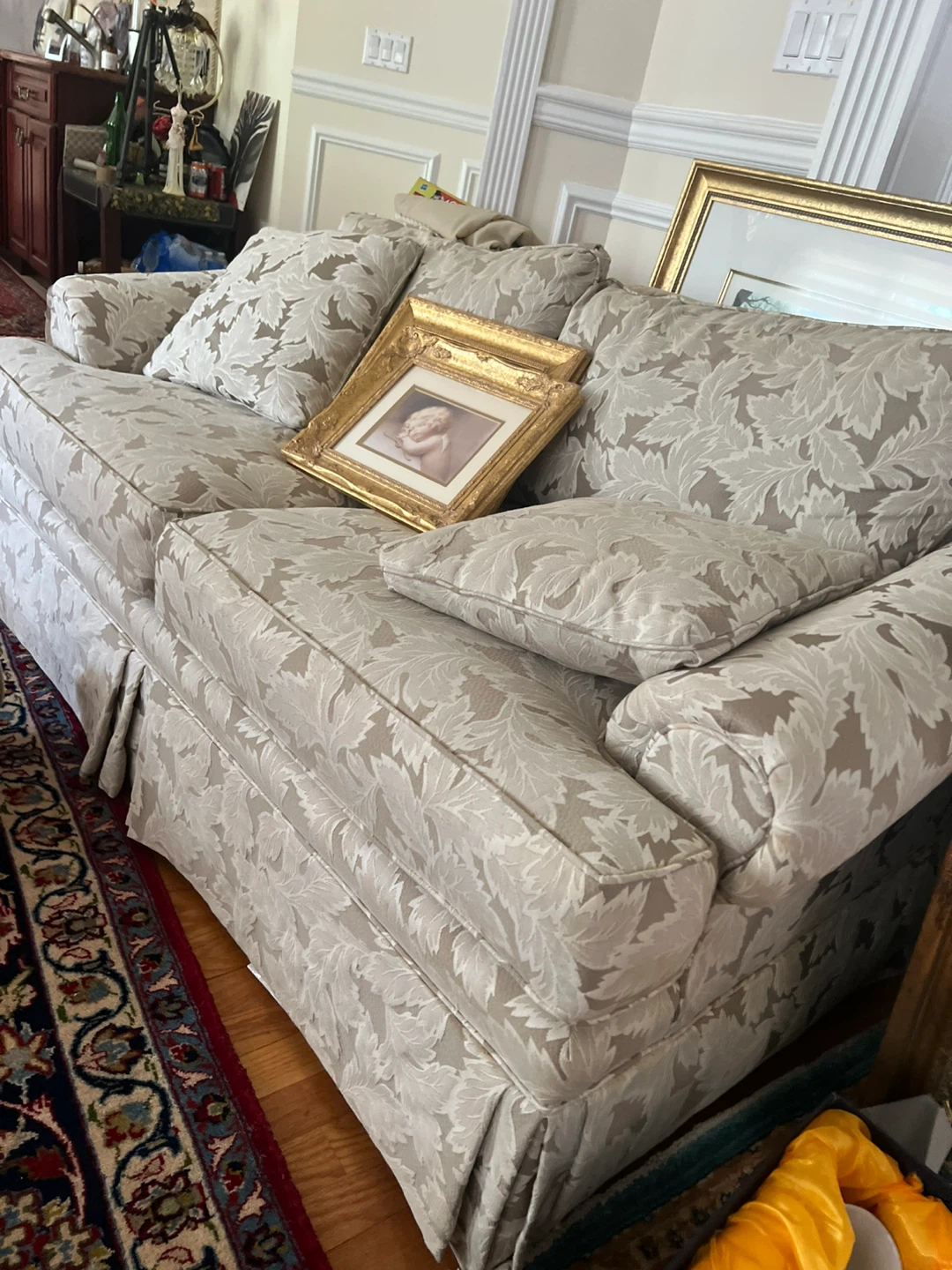 Sofa custom made $95 Red Persian Style Area Rug