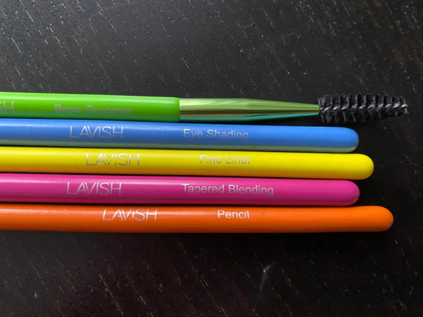 Lavish Neon Eye Brush Set 5pc - photo 2