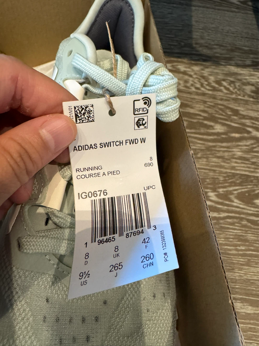 Mint/Grey - Adidas Switch Fwd W Running Shoes - photo 5