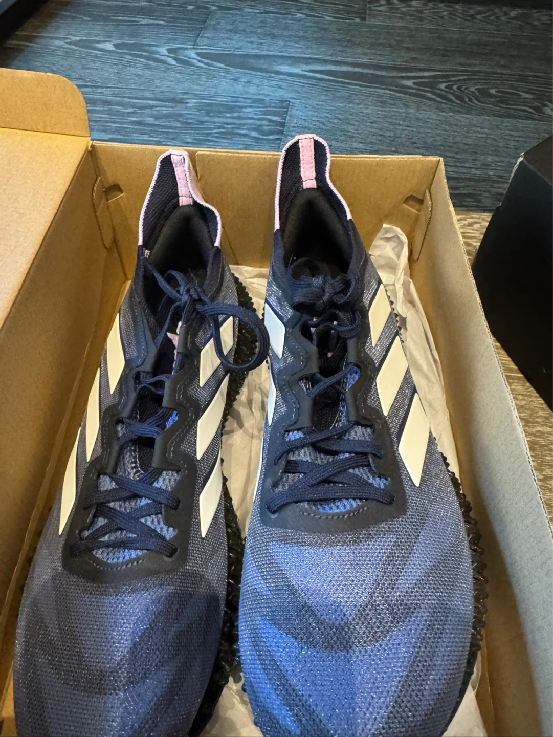 Navy/Black - Adidas 4DFWD 3 Women's Running Shoes