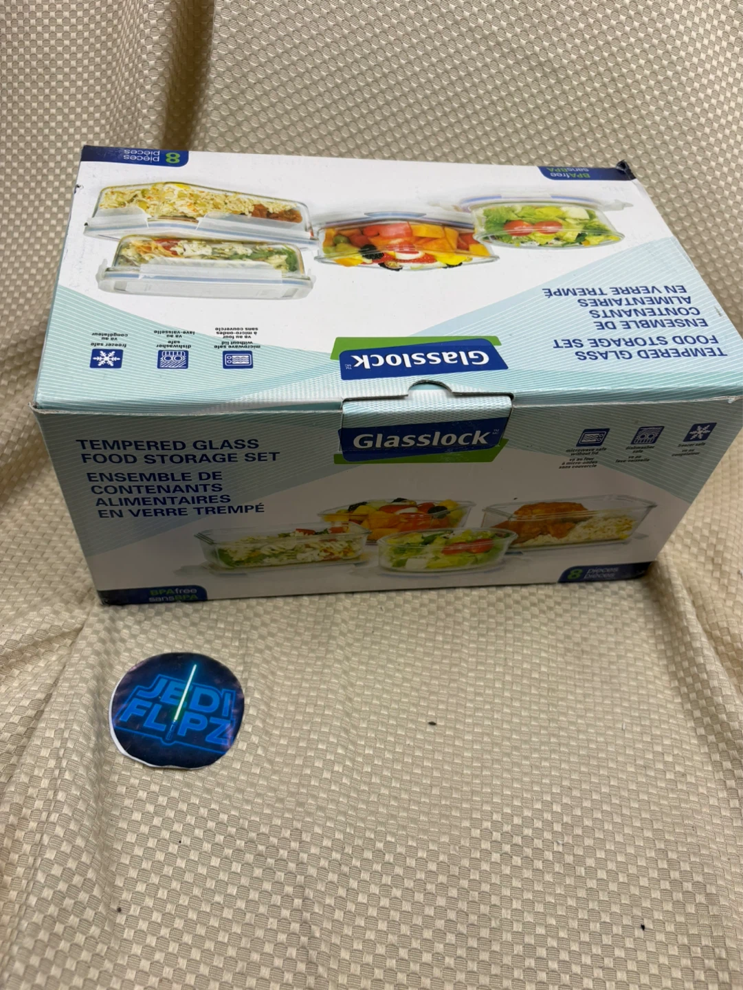 Glasslock Tempered Glass Food Storage Set