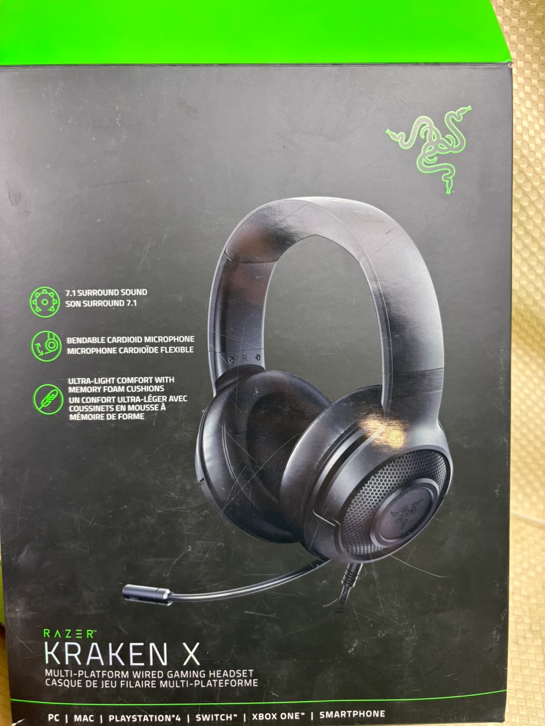 Razer Kraken X Multi-Platform Gaming Headset