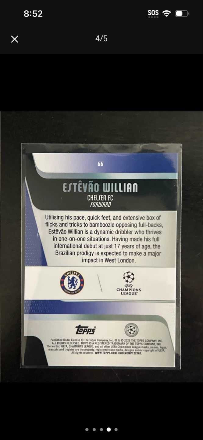 Topps UEFA Champions League Soccer Cards - photo 4