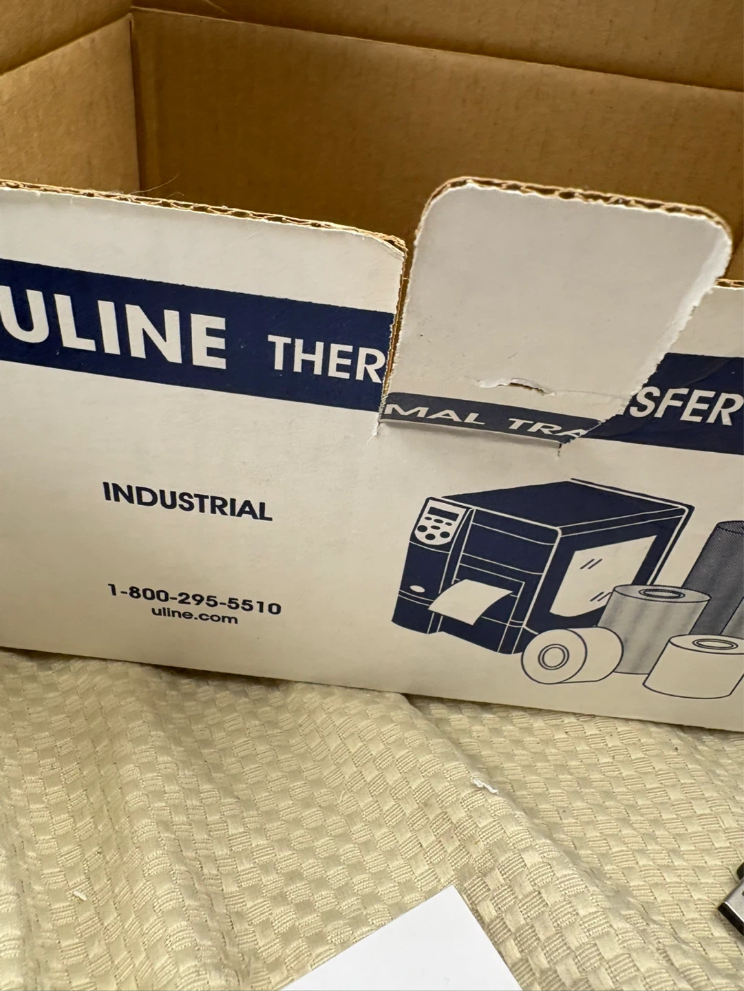 Uline S-8006 Thermal Transfer Ribbons (12 RL/CT)