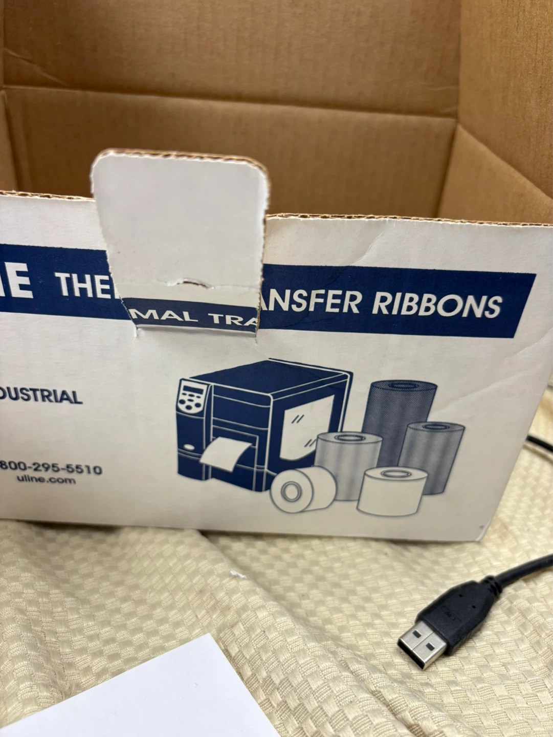 Uline S-8006 Thermal Transfer Ribbons (12 RL/CT) - photo 2