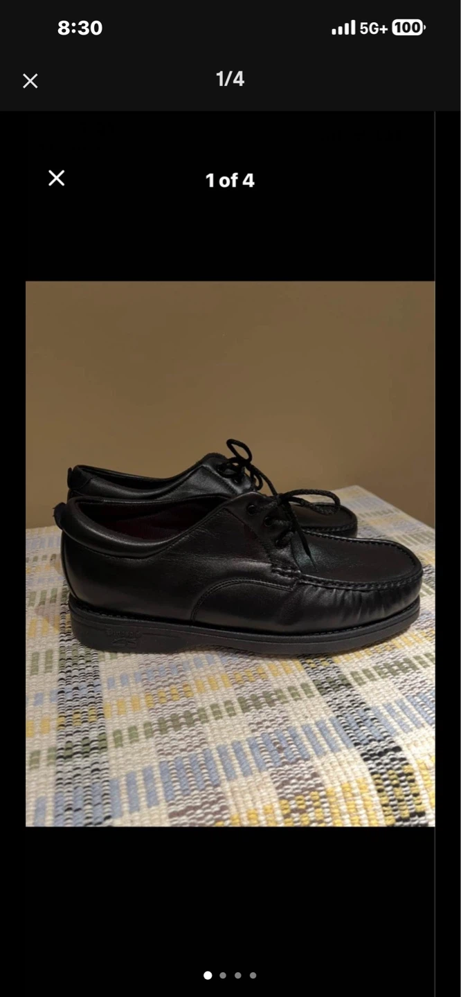 Black Manolo Style Shoes - Size 42