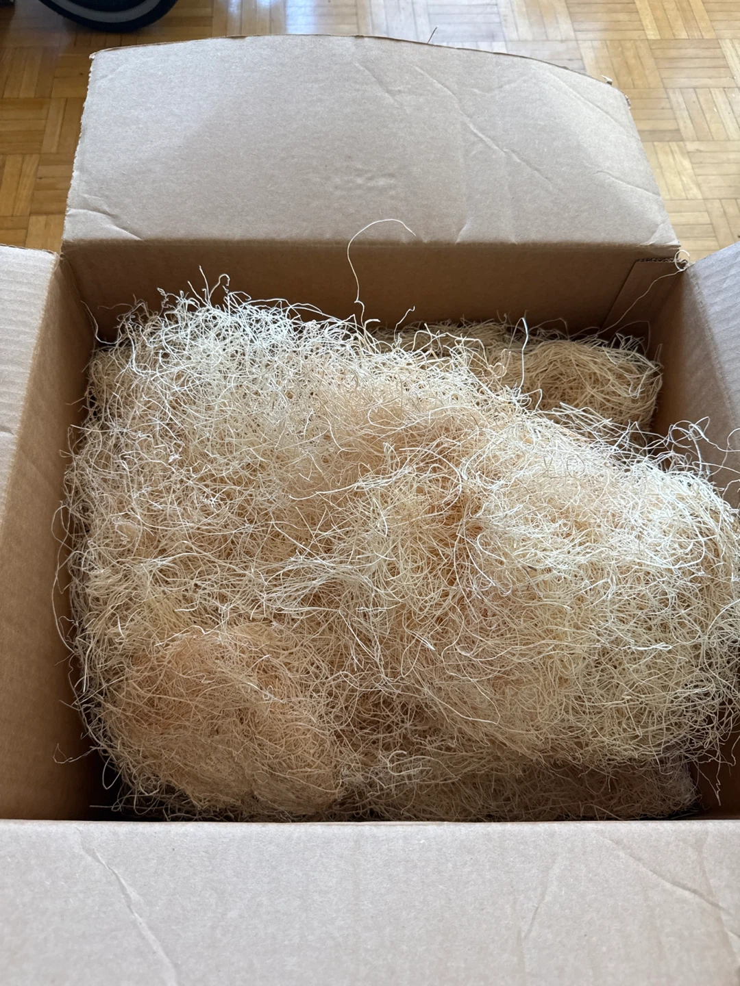 Uline Undyed Aspen Fine Excelsior 5lb/ct