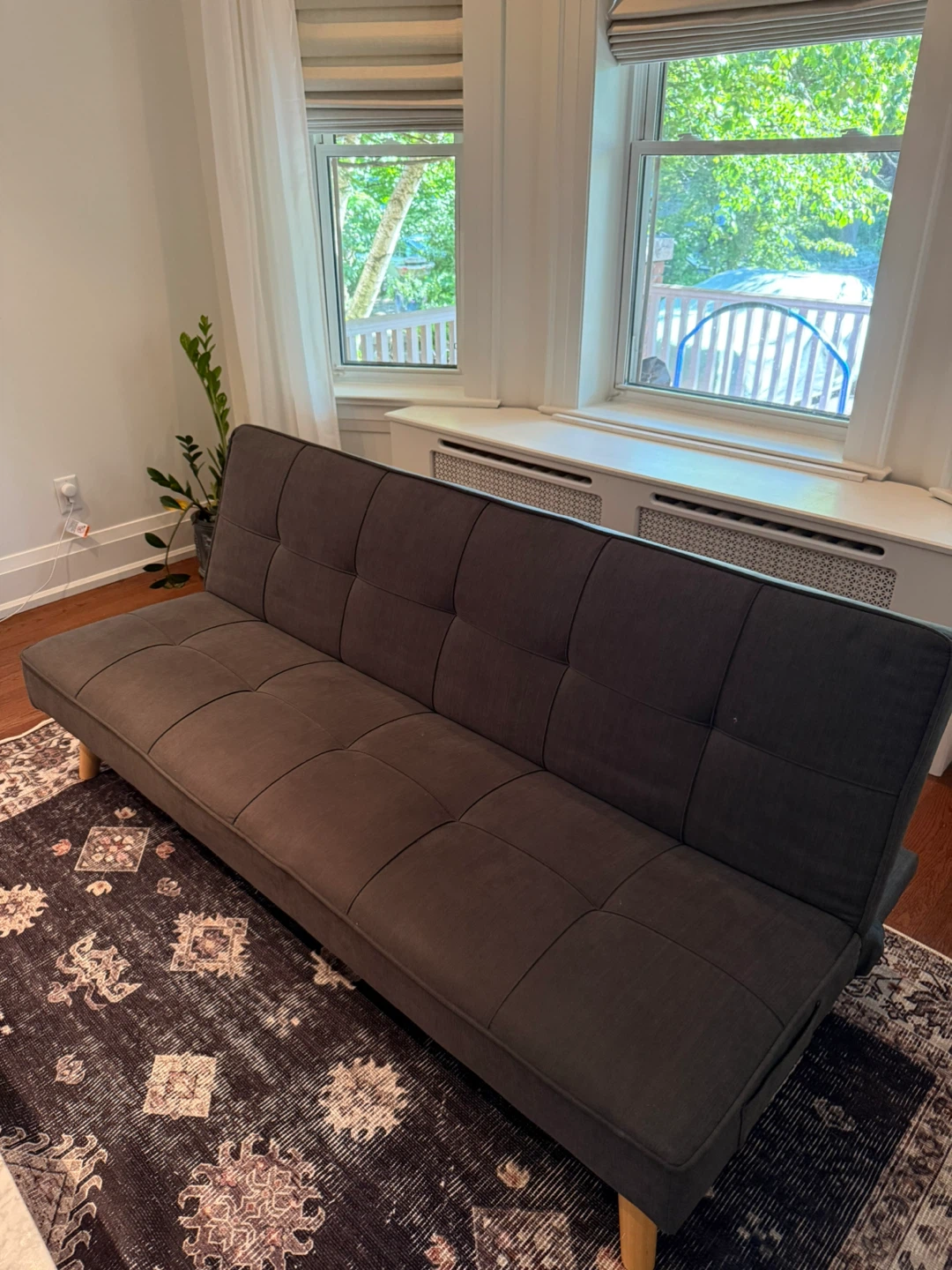 Structure Grey Sofa Bed