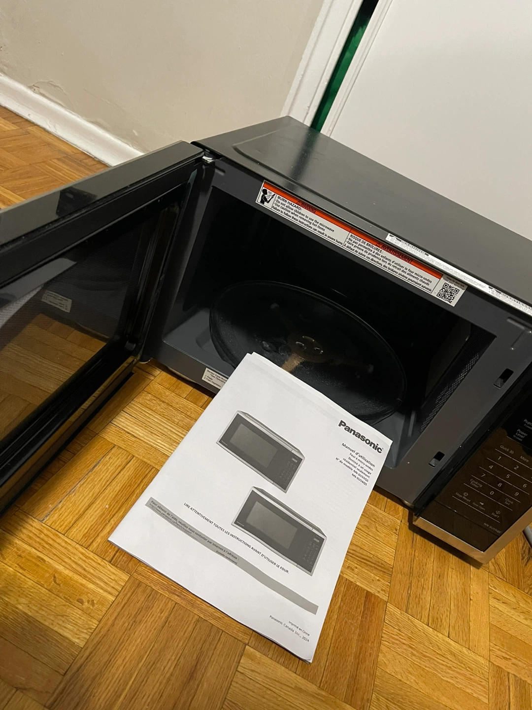 Panasonic Microwave Oven NN-SU55QS/NN-SU56QS Owner's Manual - photo 2