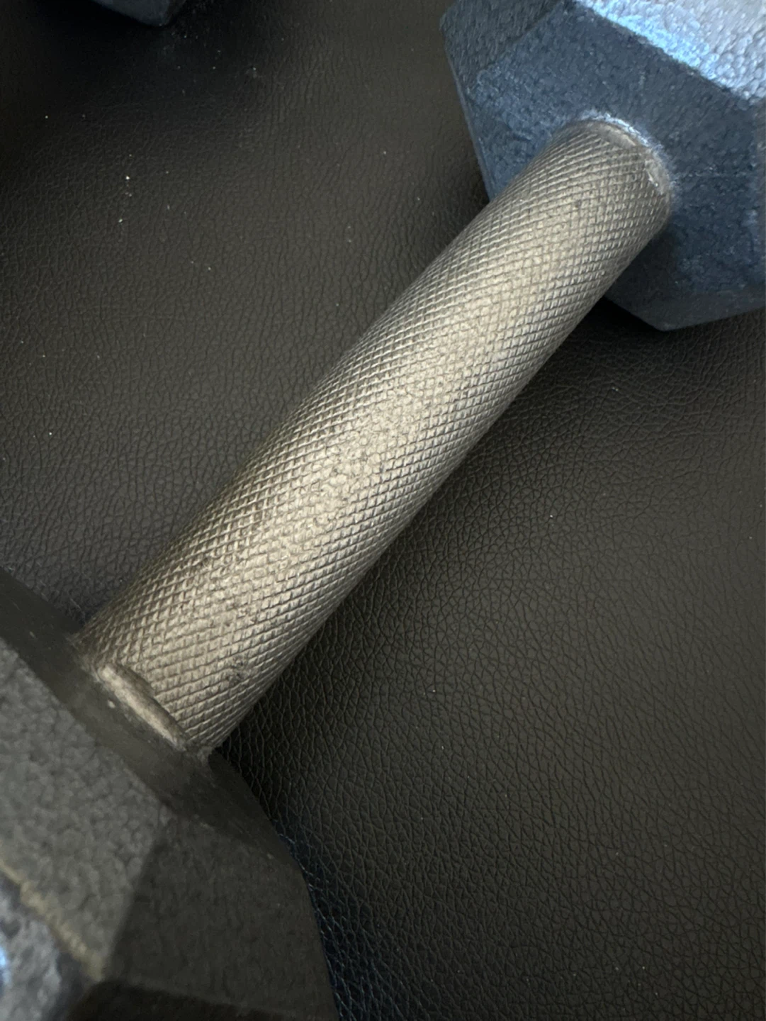 Pair of 15 Ibs Hex Dumbbells - photo 3