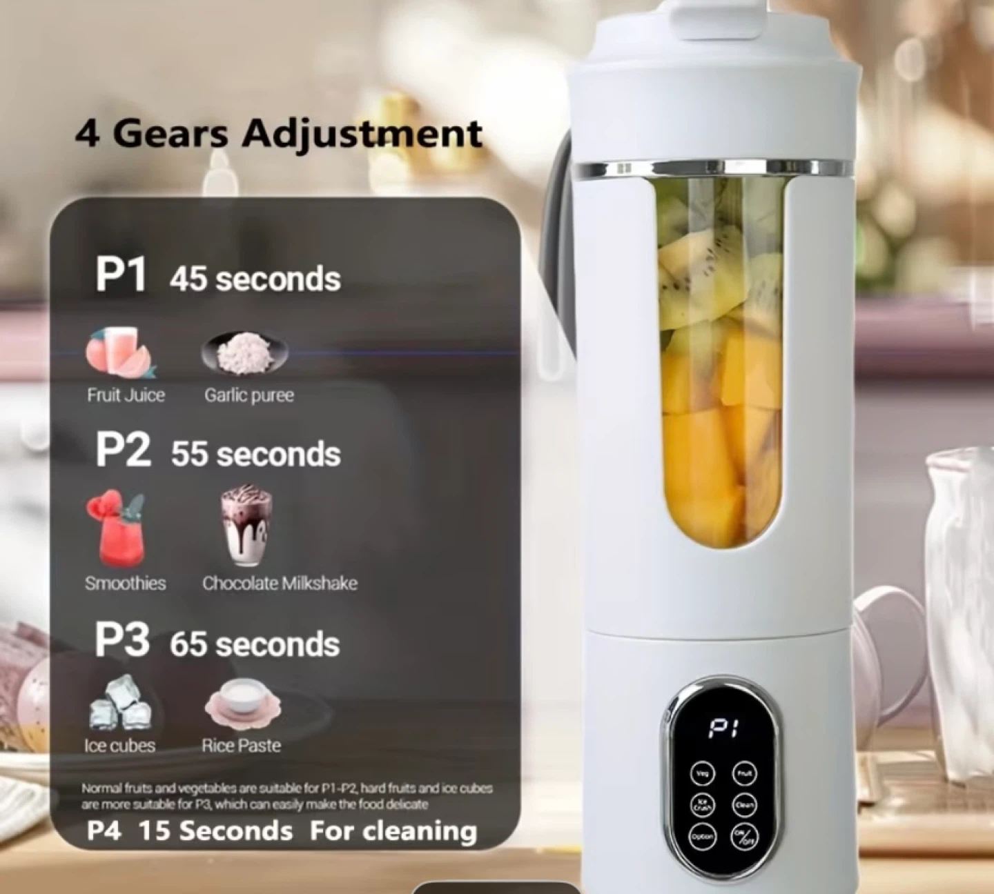 NEW (Cordless )White Portable Blender
