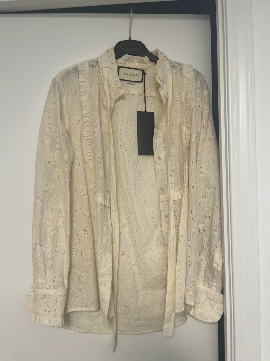GUCCI Broderie anglaise Shirt