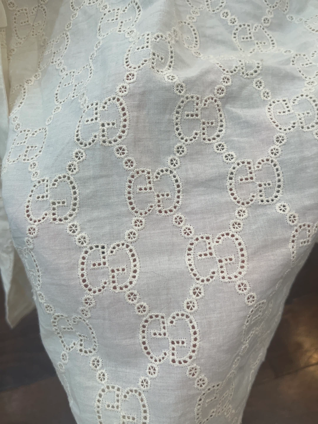 GUCCI Broderie anglaise Shirt - photo 2