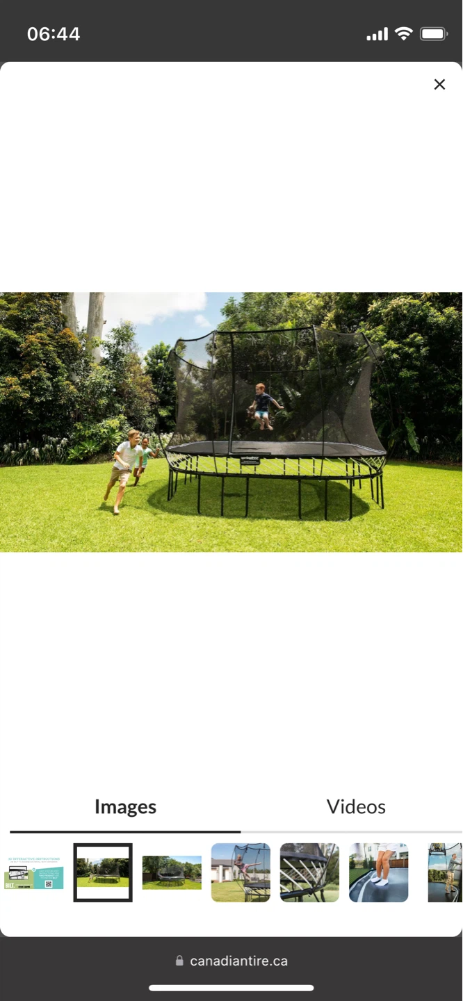 Spring free trampoline, jumbo size - photo 4