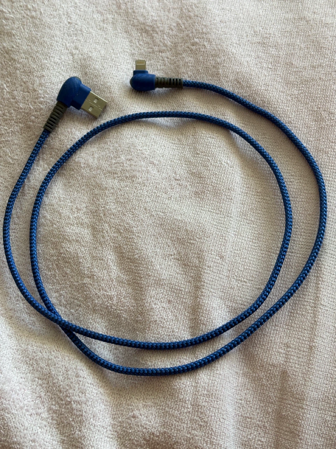 USB Charging Cables (Gold & Blue)