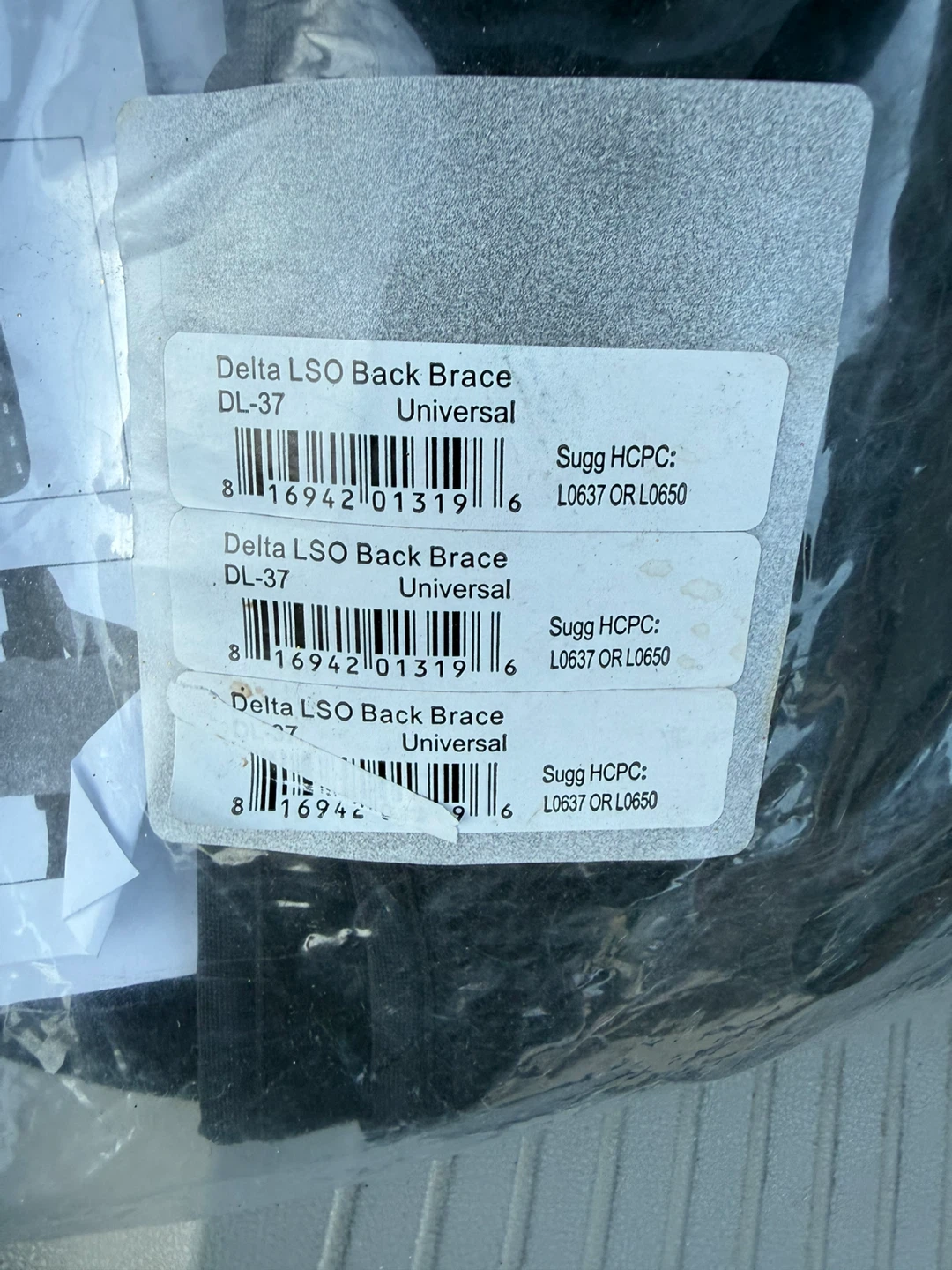 Delta LSO Back Brace Universal DL-37 - photo 5