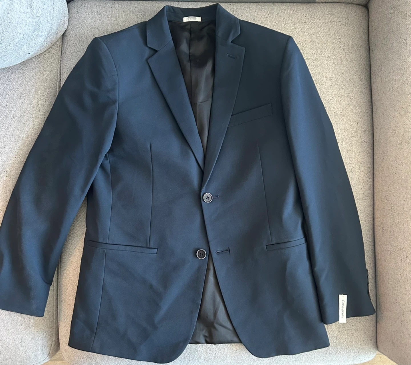 Calvin Klein Navy Blazer - Size 16