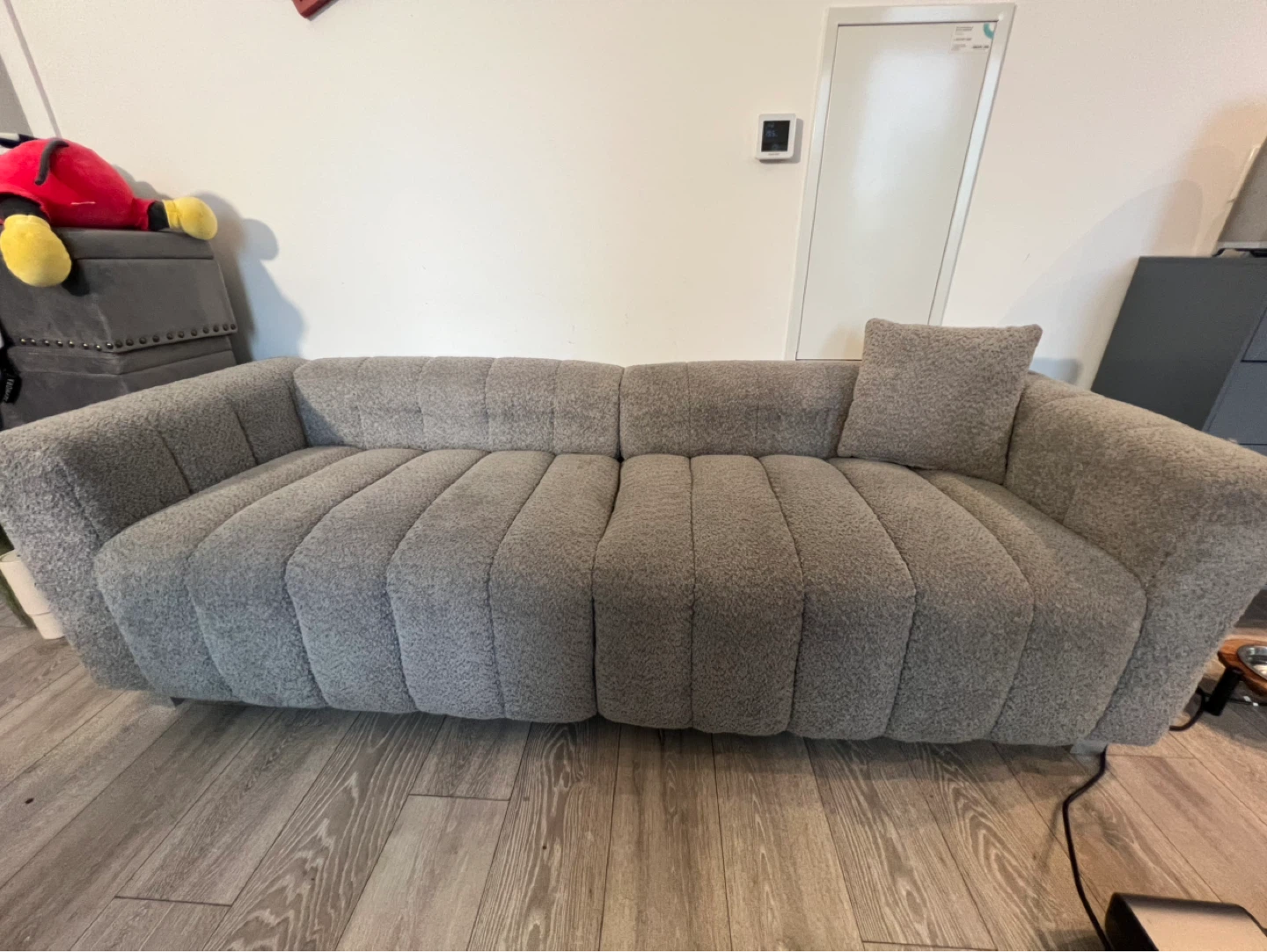 Grey Sofa with Pillow - photo 2