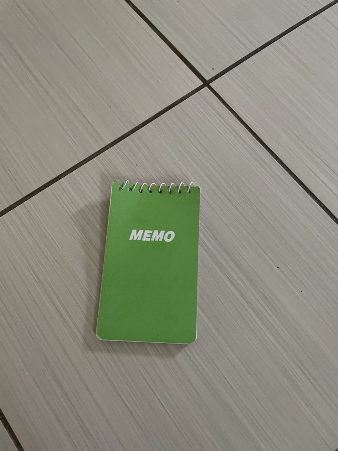 ⚽️Green MEMO Notebook