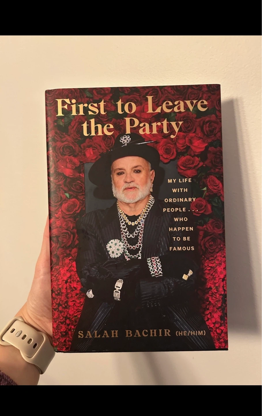 *Signed copy* First to Leave the Party by Salah Bachir