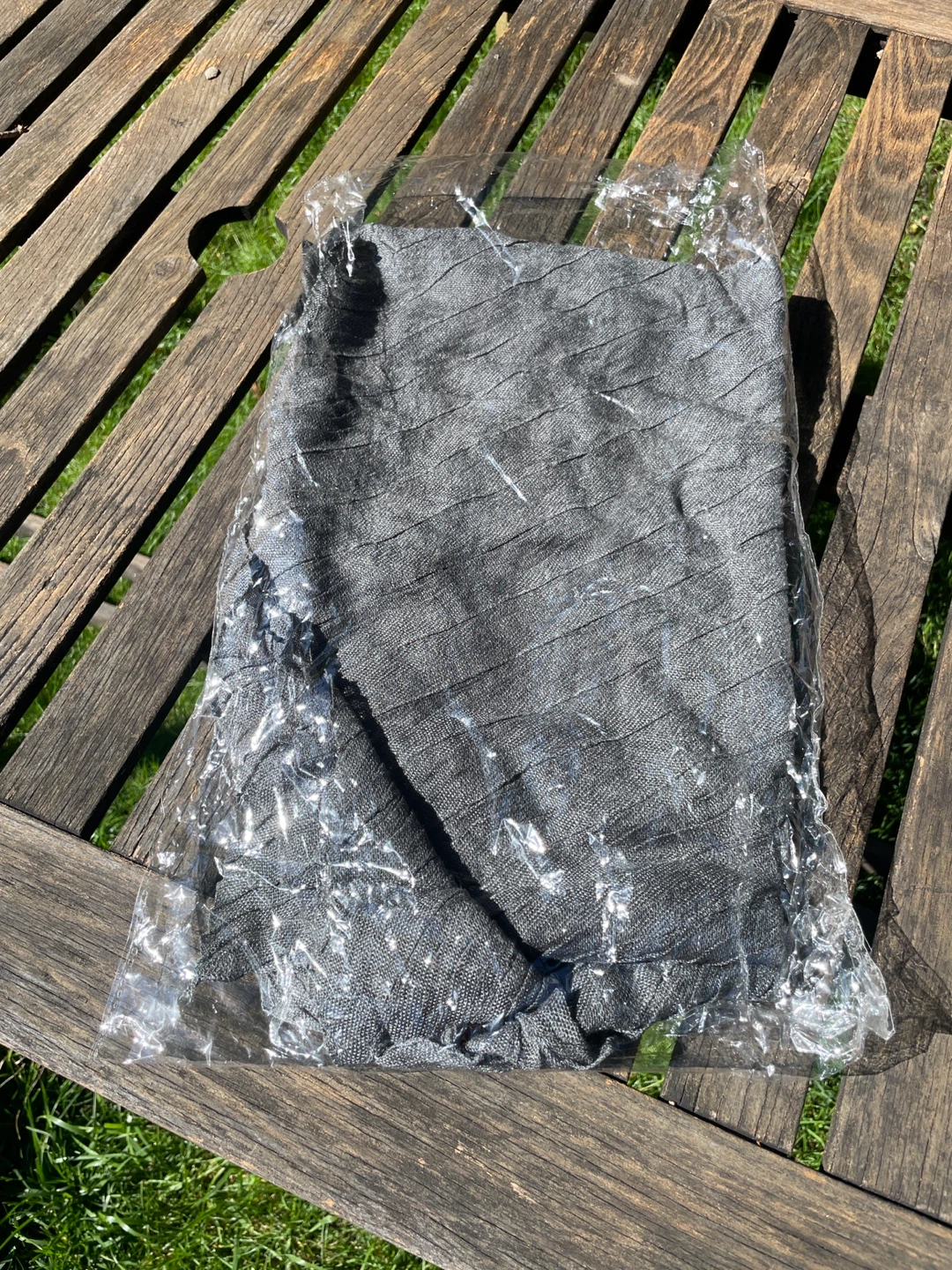 ⚽️Grey Textured Scarf