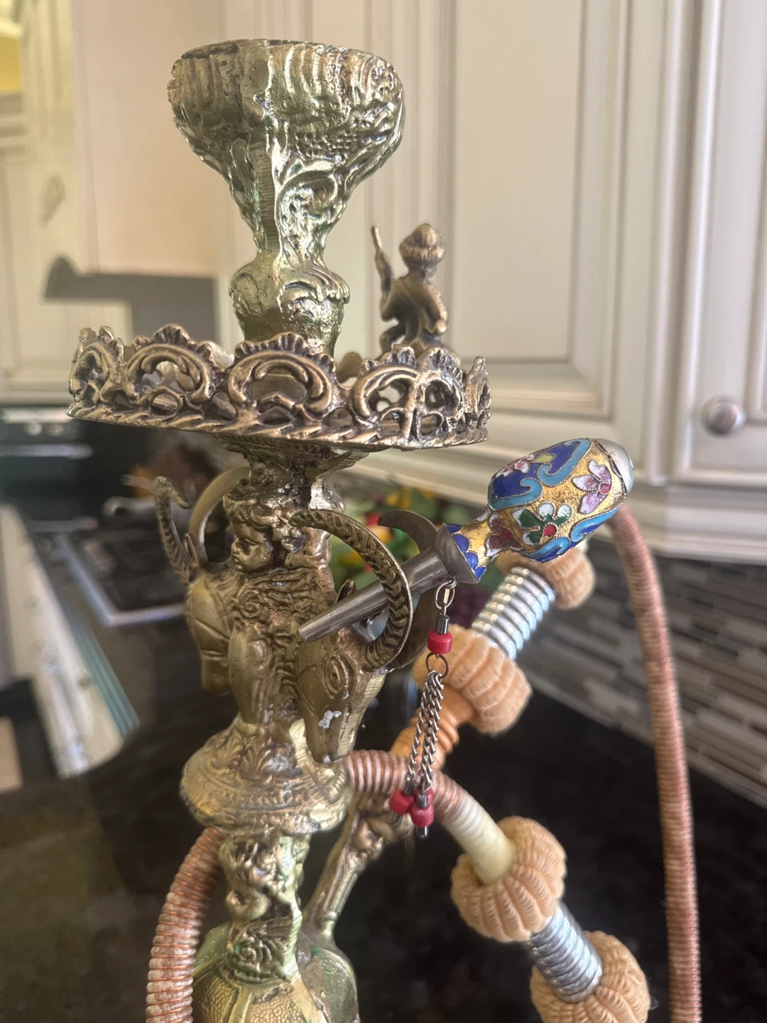 Ornate Decorative Hookah Pipe - photo 2