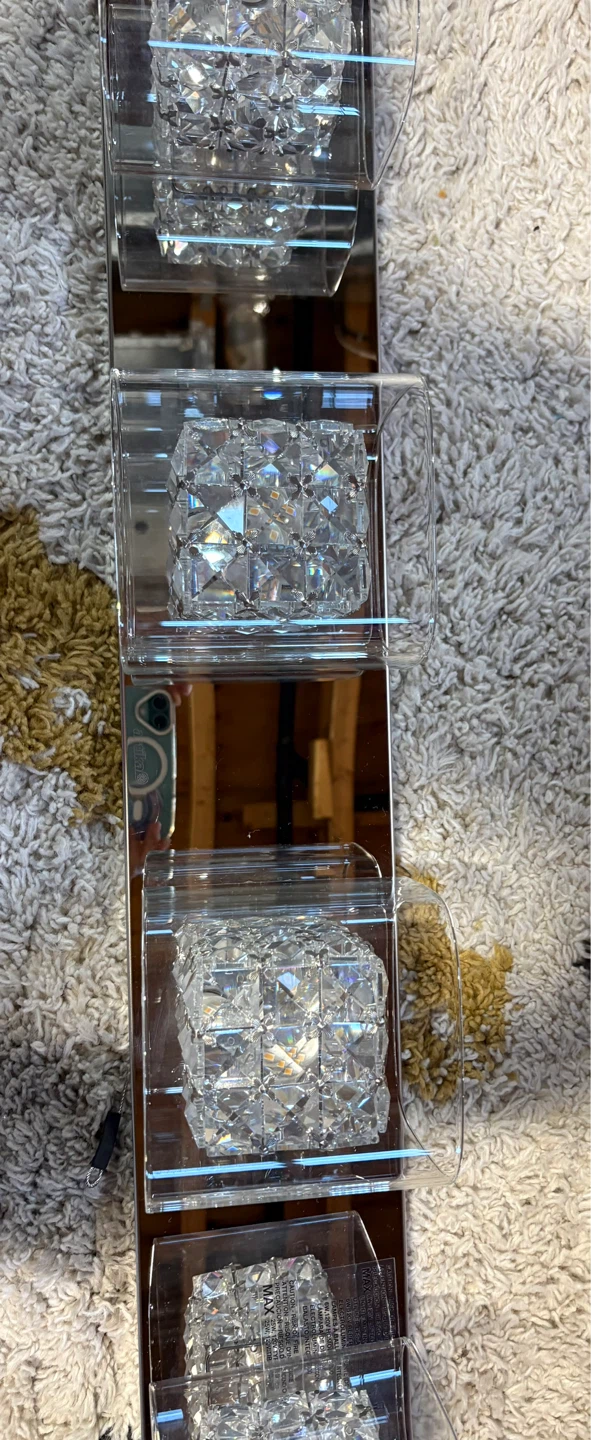 Artika Crystal Vanity Light – 4-Light Modern Fixture - photo 3