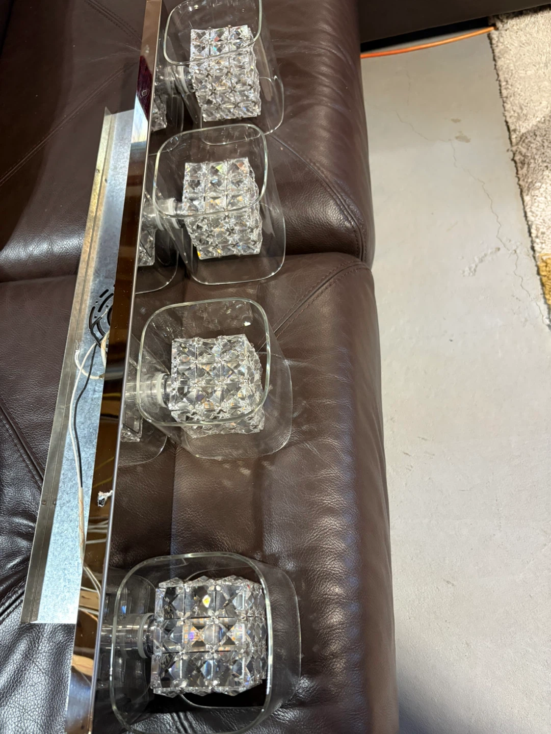 Artika Crystal Vanity Light – 4-Light Modern Fixture - photo 2
