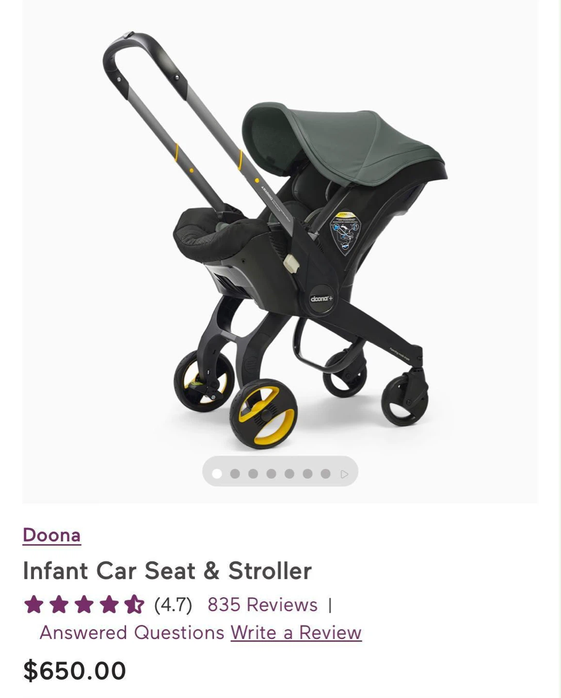 Doona i travel system, - photo 2