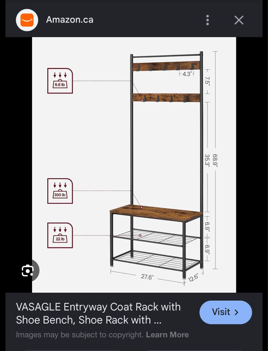 Entry way with Bench and shoe rack - photo 4