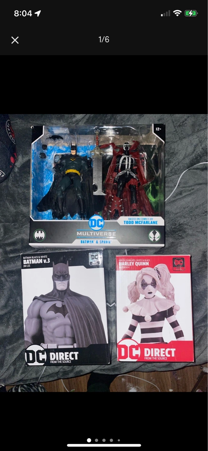 DC Multiverse Batman & Spawn Action Figures