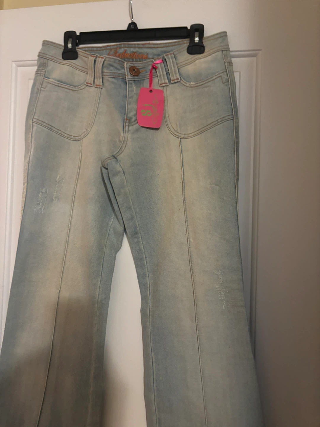 NWT Seduction Flare Jeans Light Wash, size 9. - photo 3