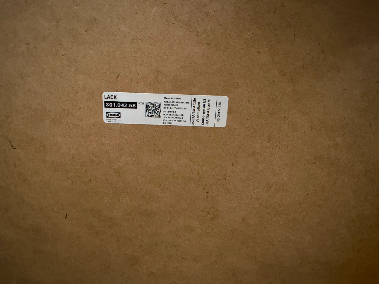IKEA LACK Side Table - Black - photo 5
